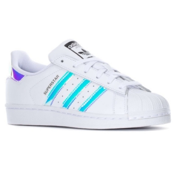 ⭐ADIDAS SUPERSTAR METALLIC SNEAKERS NEW ⭐ - Picture 2 of 8